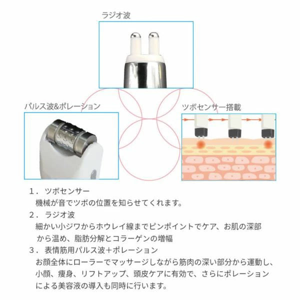 CERTA ケルタ トータルケアユニット〈日本製〉 ラジオ波 パルス波 ポレーション
